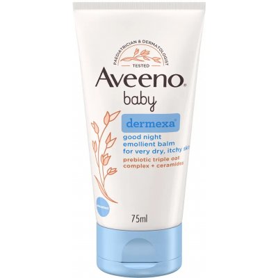 AVEENO Baby Dermexa Emolienční balzám na dobrou noc 75 ml – Sleviste.cz