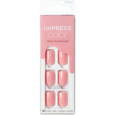 KISS imPRESS Color Pretty Pink 30 ks – Hledejceny.cz