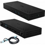 i-tec USB 3.0 / USB-C / Thunderbolt 3, 3x 4K Docking Station + Power Delivery 85W CATRIPLE4KDOCKPD2 – Hledejceny.cz