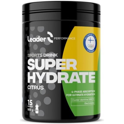 Leader Sports Drink Super Hydrate 500 g – Hledejceny.cz