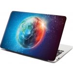 Sablio Samolepka na notebook Země ve vesmíru - 29x20 cm – Zboží Živě
