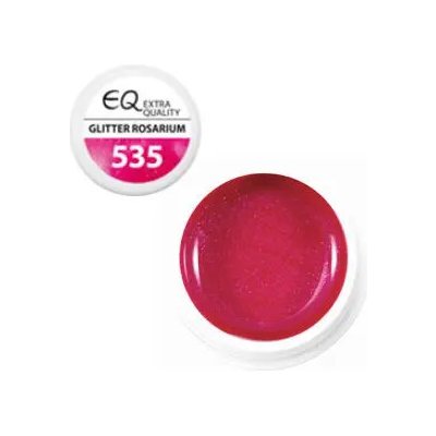 EBD barevný UV gel 535 Glitter Rosarium glitrový 5 g