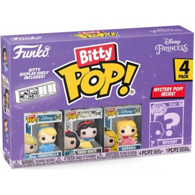 Funko Bitty POP! 4-Pack: Disney Princesses Cinderella a ostatní – Hledejceny.cz