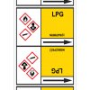 Piktogram Značení potrubí, LPG