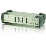 Aten CS-1734BC KVM přepínač USB Hub, OSD, 4PC audio+USB-PS/2 – Zbozi.Blesk.cz