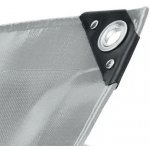 Procraft Zakrývací plachta s oky 200g/m2 PROFI zesílená 6 x 10m šedá 2006010 – Zboží Dáma