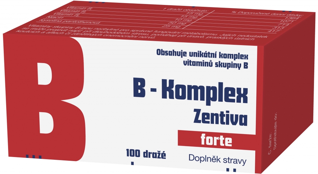 Sanofi B-komplex Forte 100 tablet
