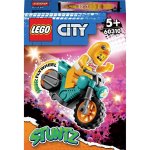 LEGO® City 60310 Motorka kaskadéra Kuřete – Zboží Mobilmania