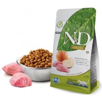 N&D PRIME CAT Adult Boar & Apple 5 kg