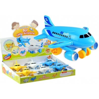 Lean Toys Letadlo S Pohon Světlo Zní 3 Barvy K dispozici