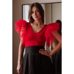 Dámské elegantní body s tylovými rukávy – Sleviste.cz