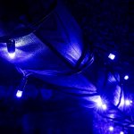 DecoLED LED světelný řetěz 5m IP67 modrá 50 diod – Hledejceny.cz