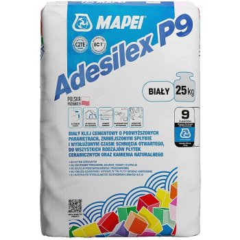 MAPEI ADESILEX P9 Cementové flexibilní lepidlo na obklady a dlažby 25kg šedé