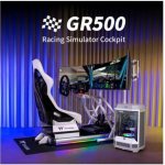 THERMALTAKE Závodní kokpit GR500 Racing Simulator Cockpit, Bílá – Hledejceny.cz