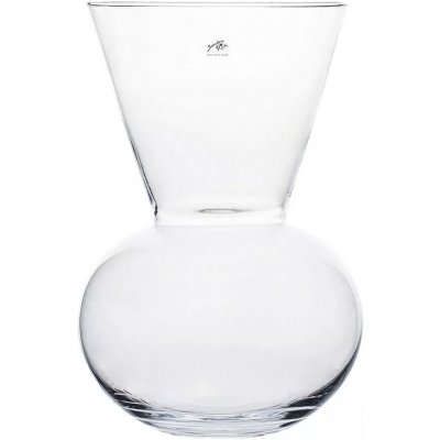 Sandra Rich Trumpet Váza skleněná, výška: 260 mm, průměr: 180 mm – Zboží Mobilmania