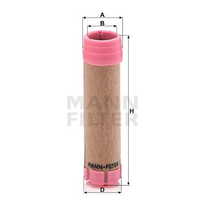 Filtr - sekundární vzduch MANN-FILTER CF 52/2 – Hledejceny.cz