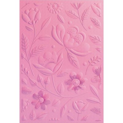 Sizzix Květiny ze zahrady - A6 embosovací kapsa 3D – Zbozi.Blesk.cz