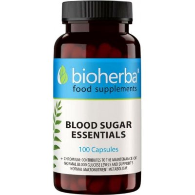 Bioherba Blood Sugar Essential 100 kapslí – Hledejceny.cz