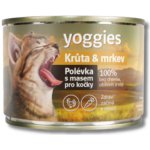 Yoggies Polévka pro kočky Krůta & mrkev 185 g – Hledejceny.cz
