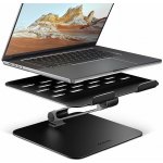 AXAGON STND-LQB hliníkový HQ stojan na notebook 10"-17.3" nastavitelná výška a úhel, černý (STND-LQB) – Zboží Mobilmania