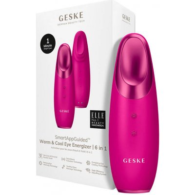 Geske Hřejivý a chladivý oční energizér 6 v 1 s aplikací magenta – Zboží Dáma