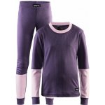 Craft Baselayer JR fialová 1905355 750701 Fialová set triko spodky – Hledejceny.cz