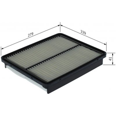 BOSCH F 026 400 116 Vzduchový filtr (F026400116) – Hledejceny.cz