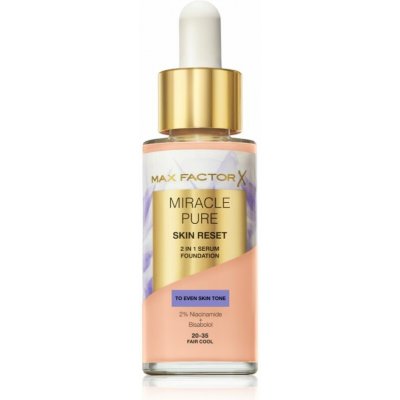 Max Factor Miracle Pure Skin Reset pečující make-up 20-35 Fair Cool 30 ml – Hledejceny.cz