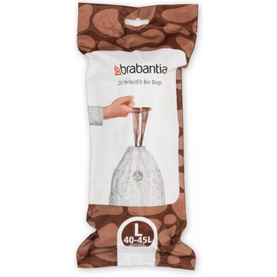 Brabantia PerfectFit pytle 40-45 L L – 20ks sáčků v roli 25µm – Zboží Dáma