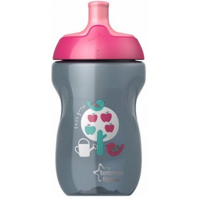 Tommee tippee sportovní láhev explora růžová 300 ml – Sleviste.cz