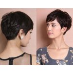 Paruka z pravých a umělých vlasů Bianca hnědá – Zboží Dáma