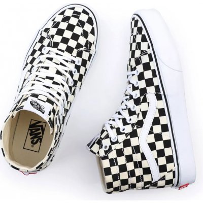 Vans boty SK8-Hi Tapered checkerboard black/white – Hledejceny.cz