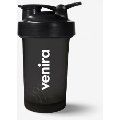 VENIRA shaker PRO s poutkem, černý, 400 ml – Sleviste.cz