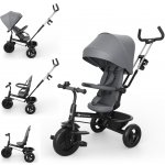 Kinderkraft ASTON 2 PLUS šedá – Zboží Mobilmania