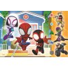 Puzzle TREFL Spiderman: Ve světě Spideyho 60 dílků