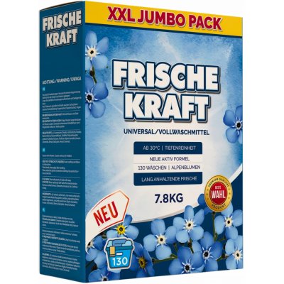 Frische Kraft Univerzální prací prášek XXL 130 PD 7,8 kg – Zbozi.Blesk.cz
