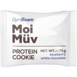 GymBeam MoiMüv Protein Cookie borůvka + bílá čokoláda 75 g – Zboží Dáma