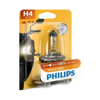 Motožárovka H4 Philips 12342PRBW, Vision Moto, balení 1ks – Hledejceny.cz