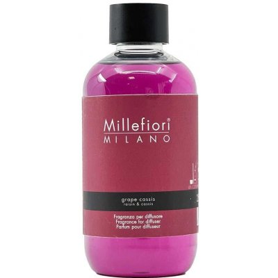 Millefiori Milano Náplň do aroma difuzéru NATURAL Hrozny a černý rybíz 250 ml – Sleviste.cz