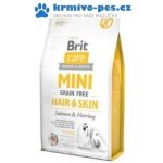 Brit Care Mini Grain-free Hair & Skin Salmon & Herring 0,4 kg – Sleviste.cz