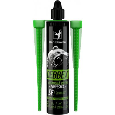 DEN BRAVEN Kotva POLYESTER SF chemická bez styrenu 280ml šedá 74014BD – Hledejceny.cz