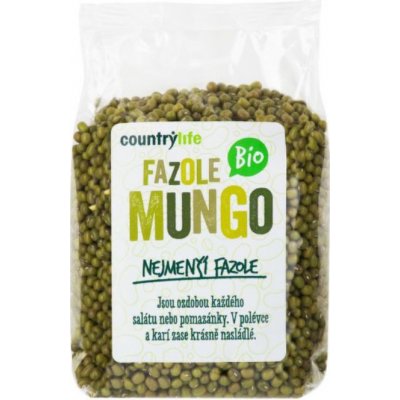 Country Life BIO Fazole mungo 14 x 0,5 kg – Zbozi.Blesk.cz