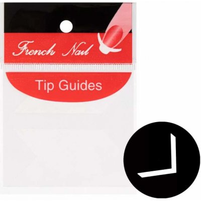 Starnails Samolepicí šablony na francouzskou manikúru, Shape 04 28ks – Zboží Dáma