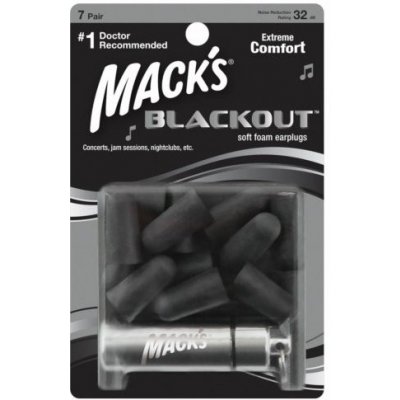 Mack's Blackout špunty do uší 3 párů – Zbozi.Blesk.cz