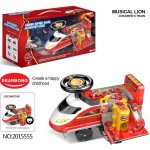 Baby Mix RACER se zvukem a vodící tyčí HASIČI červené – Zboží Mobilmania