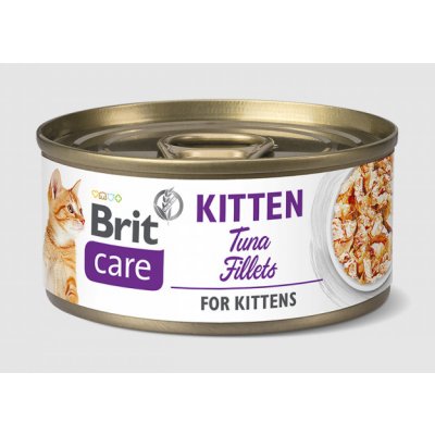 Brit Care Cat TUNA FILLETS for Kittens 12 x 70 g – Zbozi.Blesk.cz