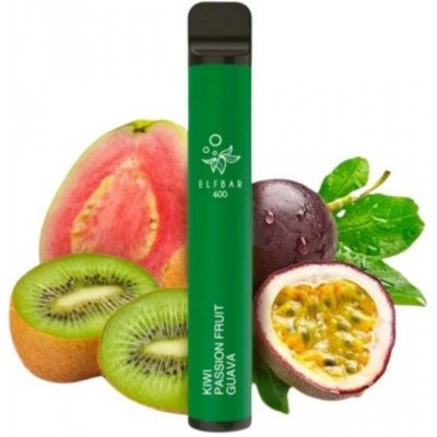 Elf Bar Elfa Kiwi Passion Fruit Guava 20 mg 600 potáhnutí 1 ks – Zboží Dáma