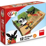 Dino licenční kostky Bing 12 kostek – Zboží Dáma