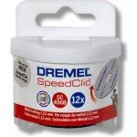 Dremel SC 456B řezací kotouč na kov vyztužený rozměr 38x1,2mm 12ks 2615S456JD – Hledejceny.cz
