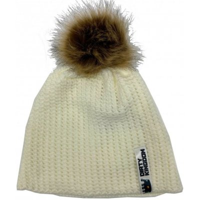 Dirty Kingdom Pom beanie white – Hledejceny.cz
